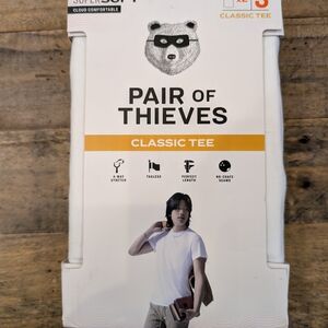 Pair of Thieves Classic Tee - White, Size Small